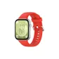 Huawei FIT3 Silver-Tone Buckle, Red
