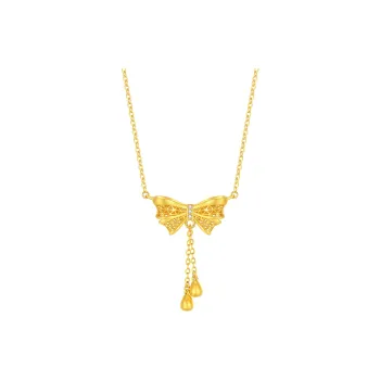 CHOW TAI SENG S925 Silver Necklaces Women's