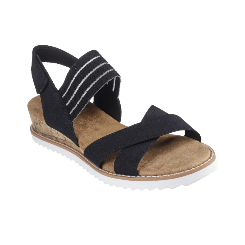 Skechers DESERT KISS Beach Sandals Women's Black-2