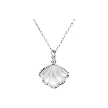 Old Fu Gold Silver Yellow Necklaces Women's Gift Box Set, Good Luck