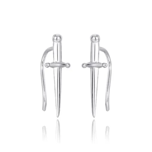 CUOOYINO 925 Sterling Silver Earrings Women's-1