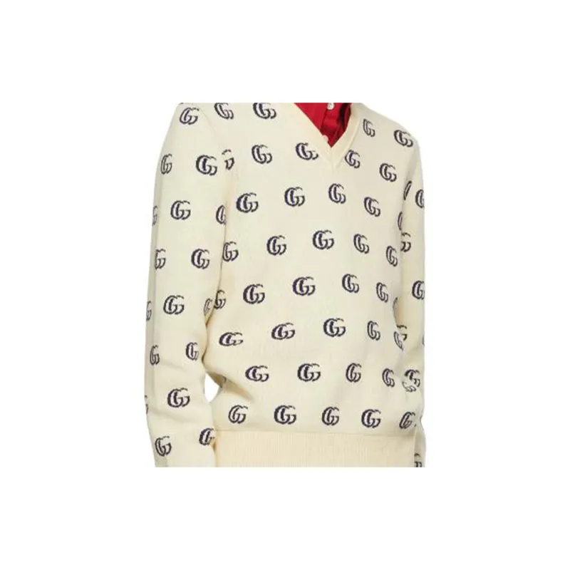 GUCCI Sweaters Men Beige-4