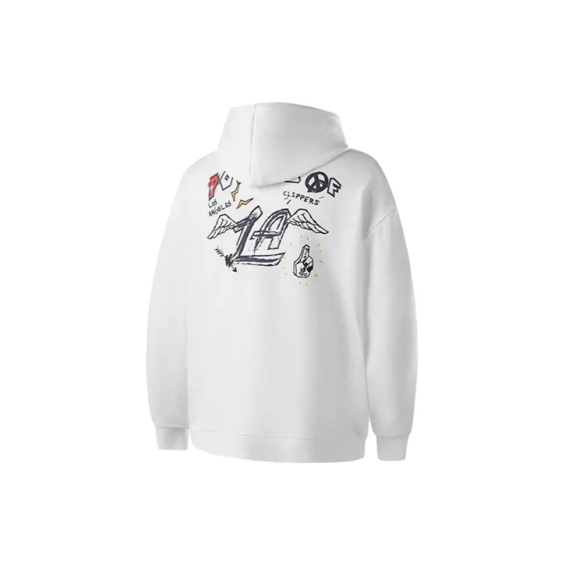 NBA Los Angeles Clippers Sweatshirt Unisex White-1