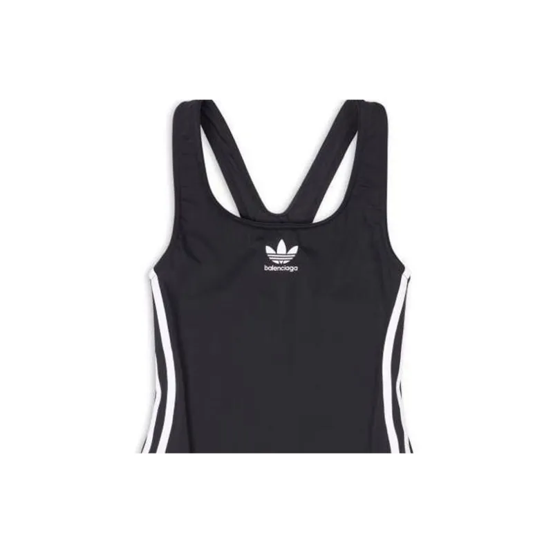 Balenciaga X Adidas Swimsuit Black-4