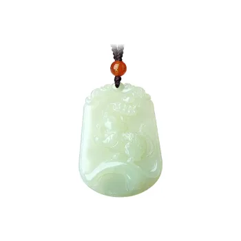 LAOMIAO Pendants Green Jade Unisex