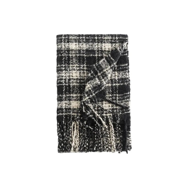 BAIJUAN Knit Scarves Unisex-1