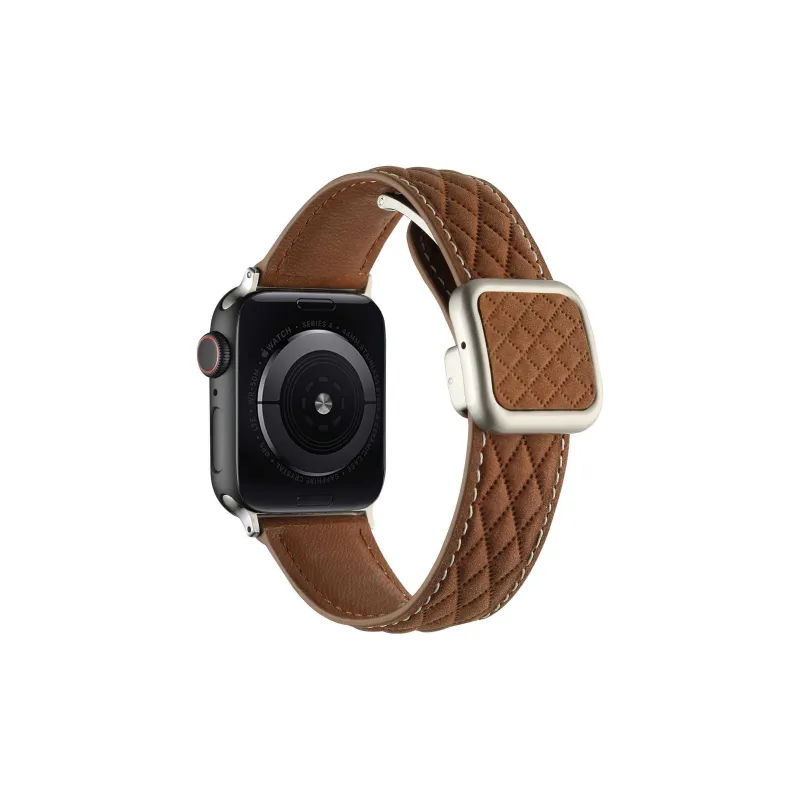 LOVINGCOOL Watch Bands Apple Compatibility Genuine Leather Material-10