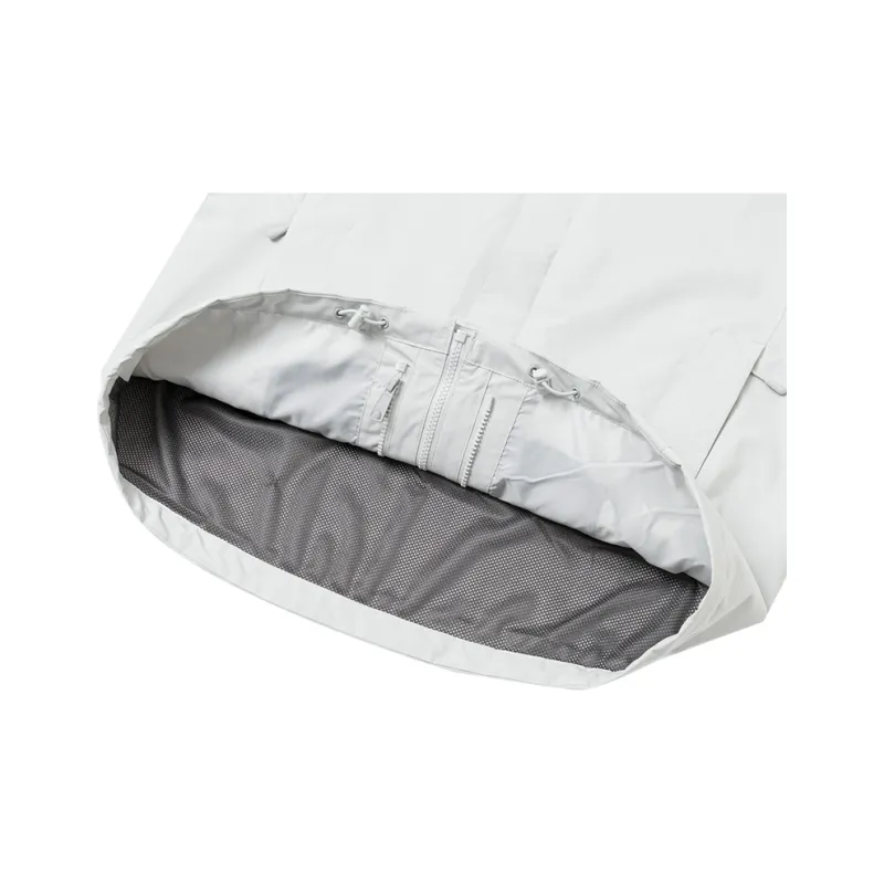 Jack Wolfskin Waterproof And Windproof Windbreaker Jacket Men's Cool Gray-5