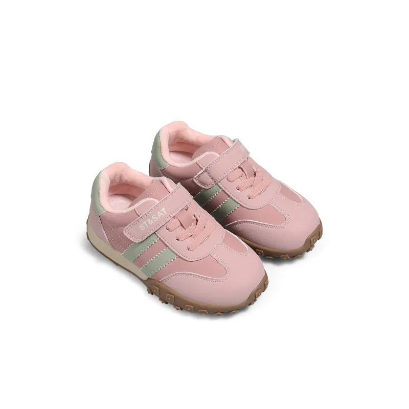 ST&SAT Slip Resistant Warm Lightweight Cushioning Low Top Kids Lifestyle Shoes Kids'-16
