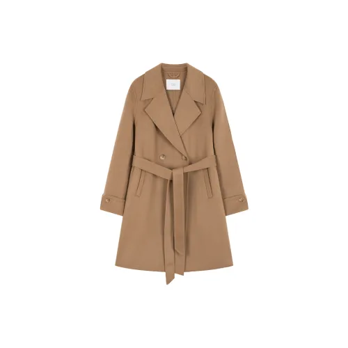 Mo Han Yi Mei Coat Women's Classic Camel