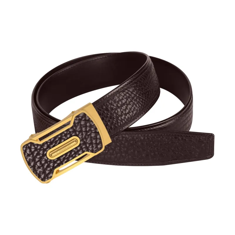 CATELLES Top Grain Cow Leather Leather Belts Men's 3.8cm-10