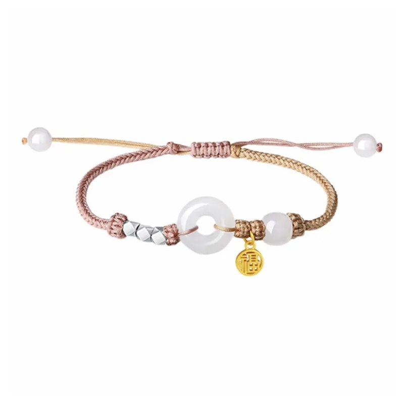 As Fury Agate Jade Bracelets Unisex-0