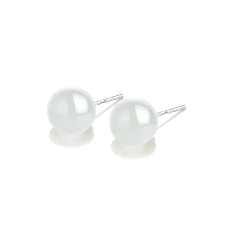JIACUIYUN Colored Glaze Stud Earrings Women's-0