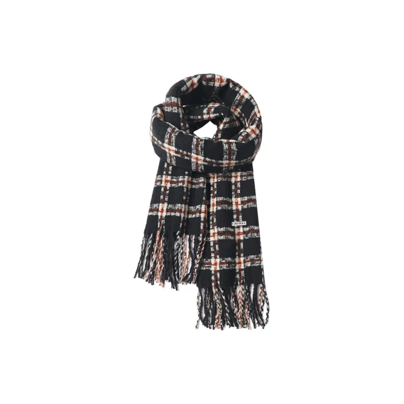 CARTELO Polyester Knit Scarves Unisex-0
