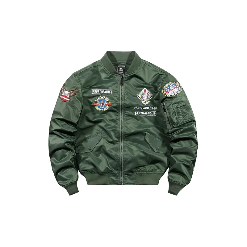TREK&TRAVEL Baseball Jacket Men's-1