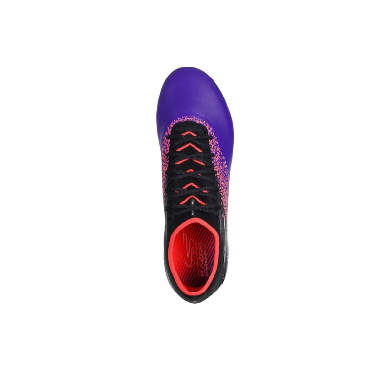 Skechers RAZOR - 1.5 ELITE Anti-Slip Wear-Resistant Soccer Shoes Unisex Purple-3