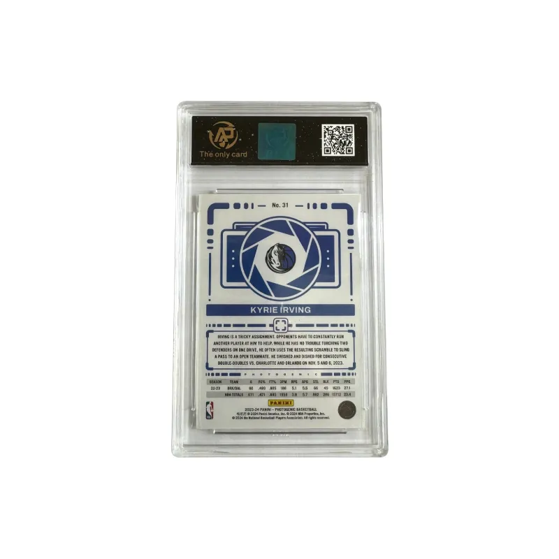 PANINI Kaylee Owen Mavericks, Mirror Collection, Horizontal Board, Thick Card, Star Card, 8 Star Card Graded Cards 1 Pc-1