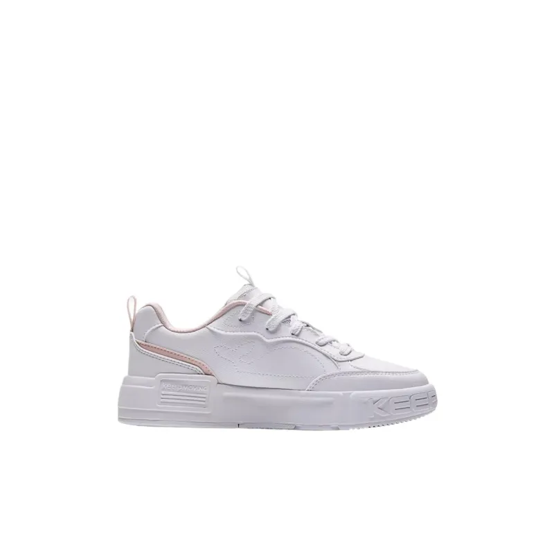 Antakids Anti Slip And Wear Resistant Warm Low Top Kids' Skateboarding Shoes Anta White Glow Pink Kids'-1