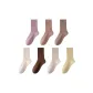 7 Pack, Coffee+Khaki+Red Brown+Leather Red+Light Yellow+Light Khaki+Beige