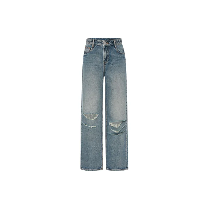 MO&CO Jeans Women's Denim Blue-1