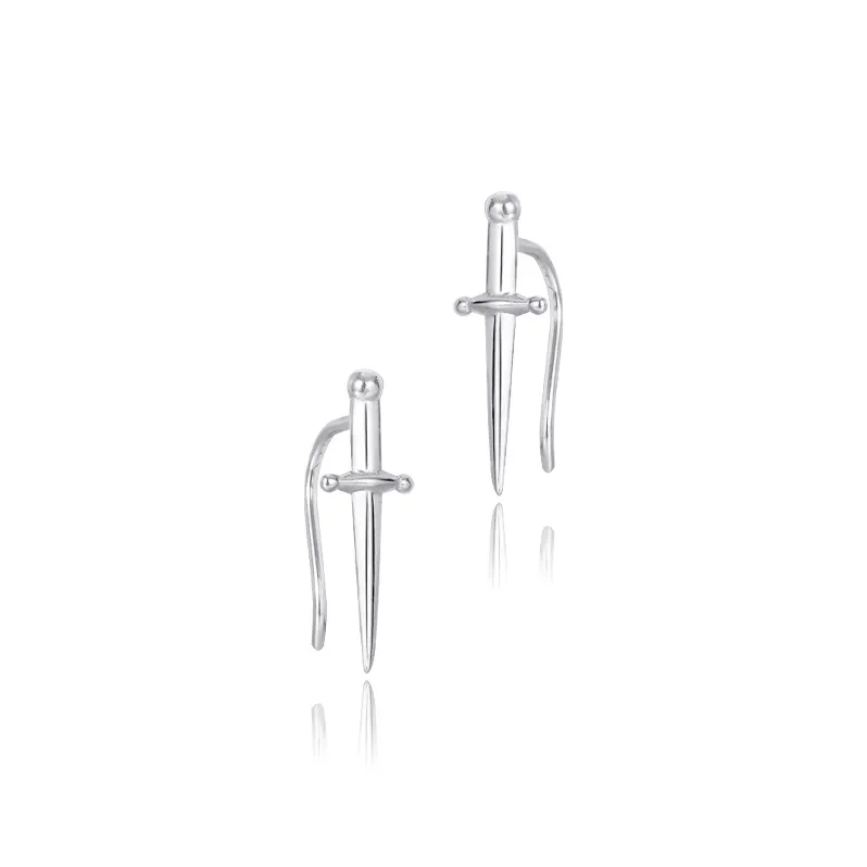 CUOOYINO 925 Sterling Silver Earrings Women's-0