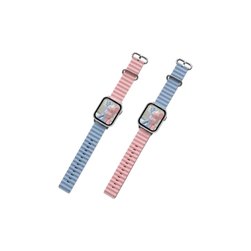MSSM Watch Band Apple Compatibility Silicone Material-28