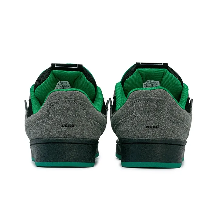 N6K8 Non-slip Lightweight Low-Top Skateboard Shoes Unisex-46