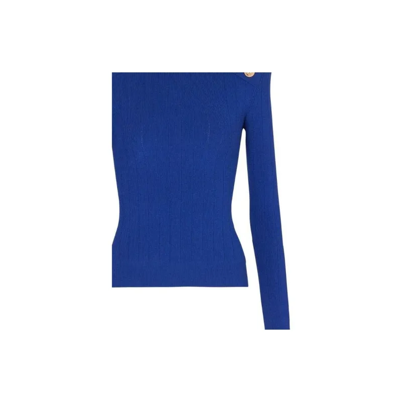 BALMAIN Sweaters Women's Royal Blue-5