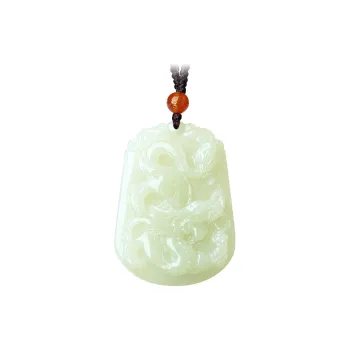 LAOMIAO Pendants Green Jade Unisex