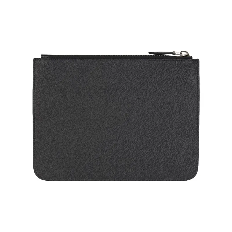Givenchy PU Polyurethane Clutch Men's Black-2