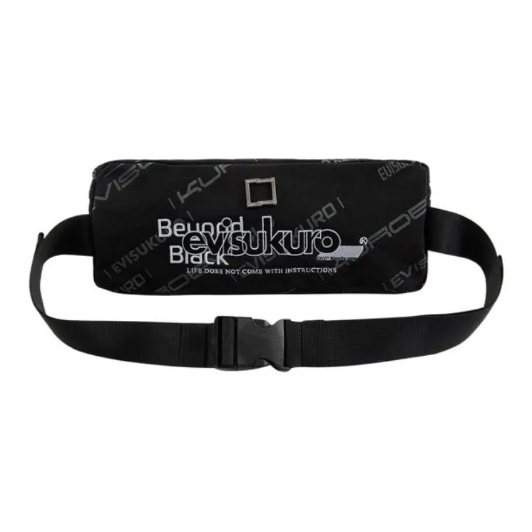 EVISU Polyamide Fanny Pack Regular Unisex Black-2