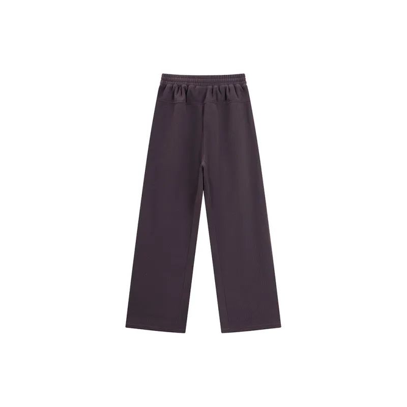 Crying Center Casual Pants Unisex Dark Purple-1
