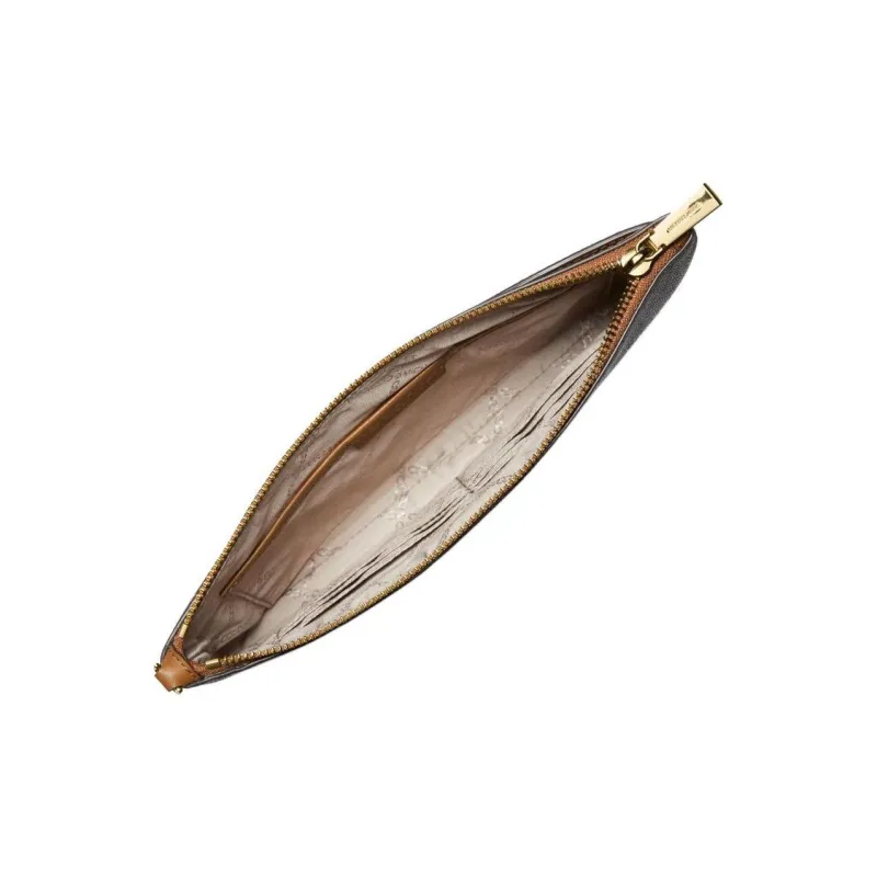 MICHAEL KORS MICHAEL KORS Luggage Collection Leather Clutch Women's Brown-3