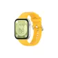 Huawei FIT3 Silver-Tone Buckle, Yellow