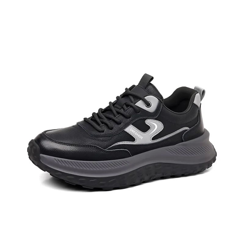 FULIBAOLUO Cushioned Slip-Resistant Low-Top Casual Shoes Men's-0