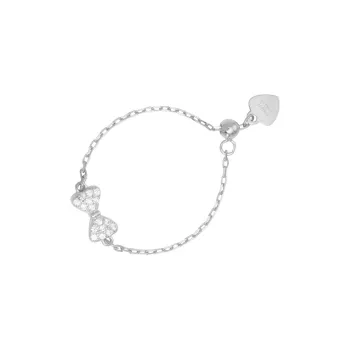 Floating Joy 925 Sterling Silver Zircon Rings Unisex