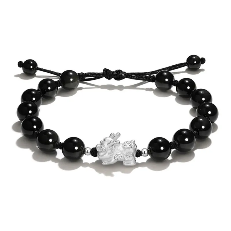 QIXIANG Glass Cat Eye Bracelets Unisex-4