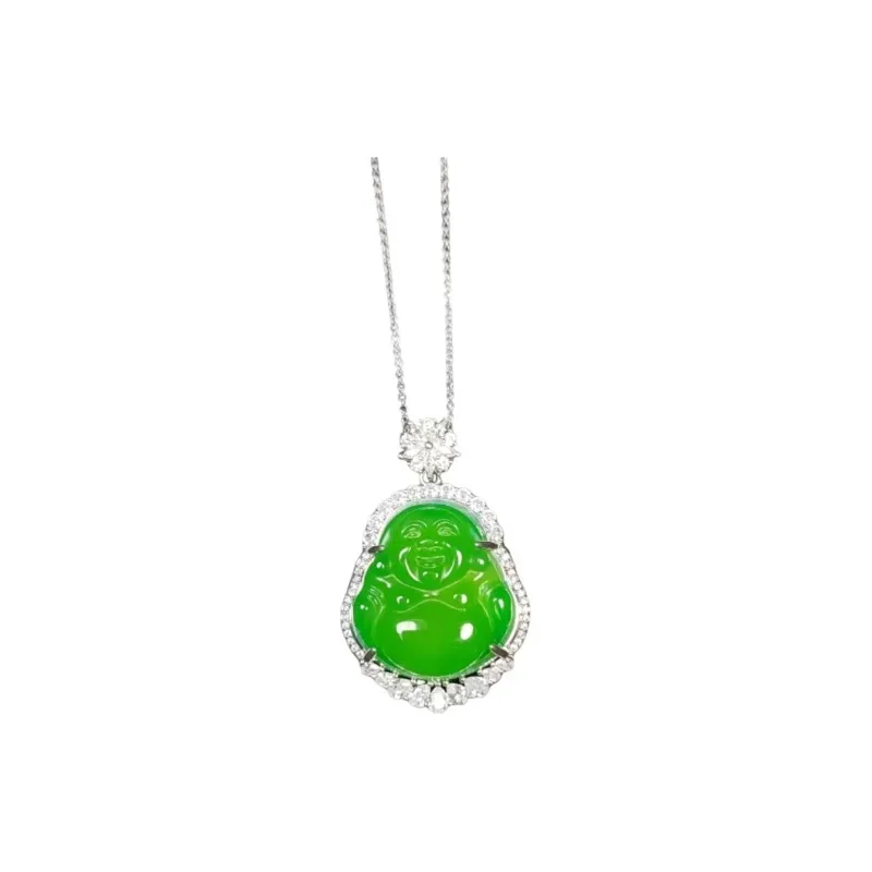 JUNWEN Chalcedony Necklaces Unisex-0
