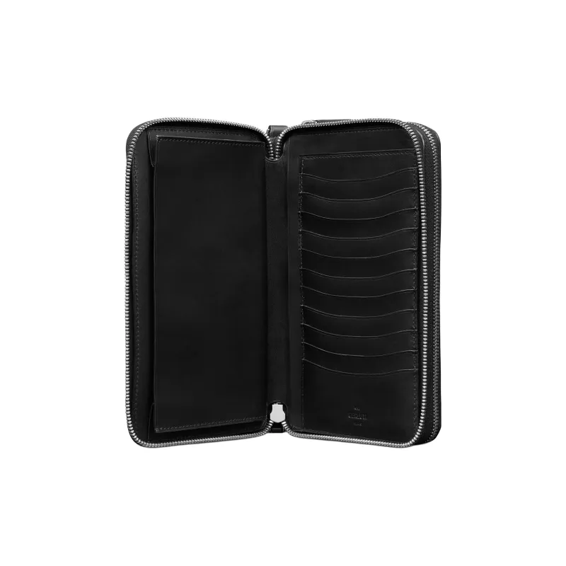 BERLUTI Calfskin Wallet Men's Black-4
