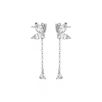 MCK Sterling Silver Earrings Women's