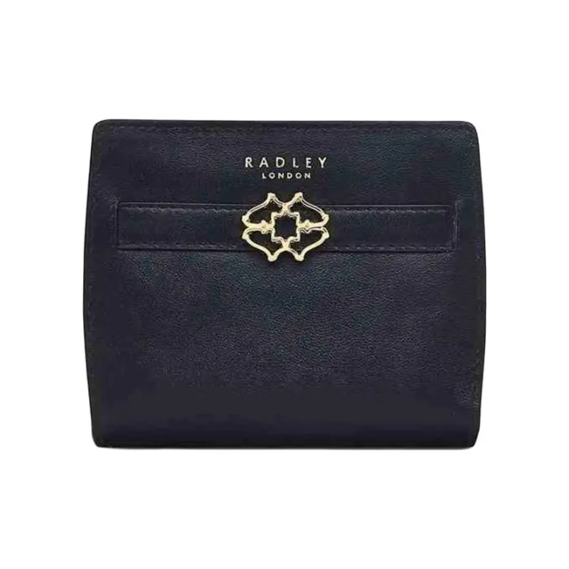 RADLEY Eve Road Cow Leather Wallet Women's Black-0