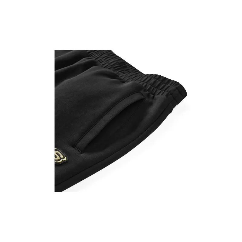 Skechers New Year Knitted Sports Pants Men's Carbon Black-3