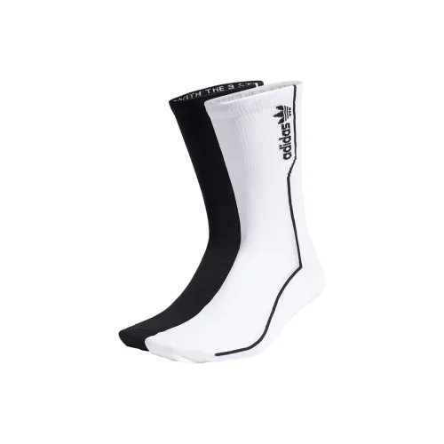 Adidas Originals Knee High Socks Unisex 2 Pack