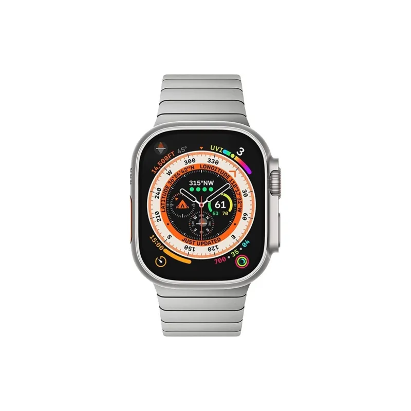MSSM Watch Band Apple Compatibility Stainless Steel Material-2