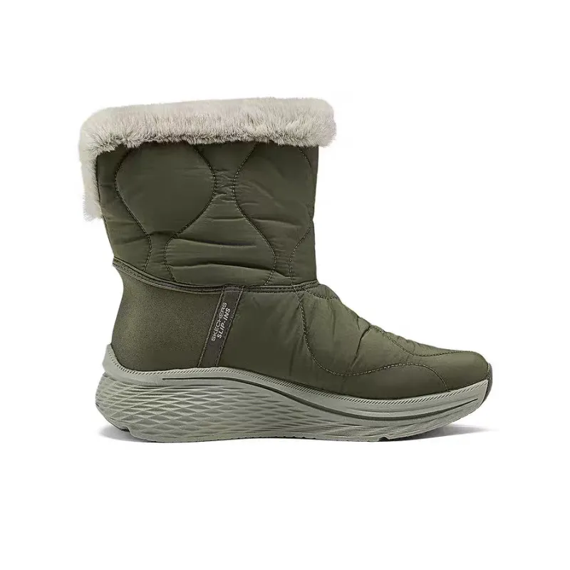Skechers Slip Ins Warm Cushioning Crew Snow Boots Women's Green-1