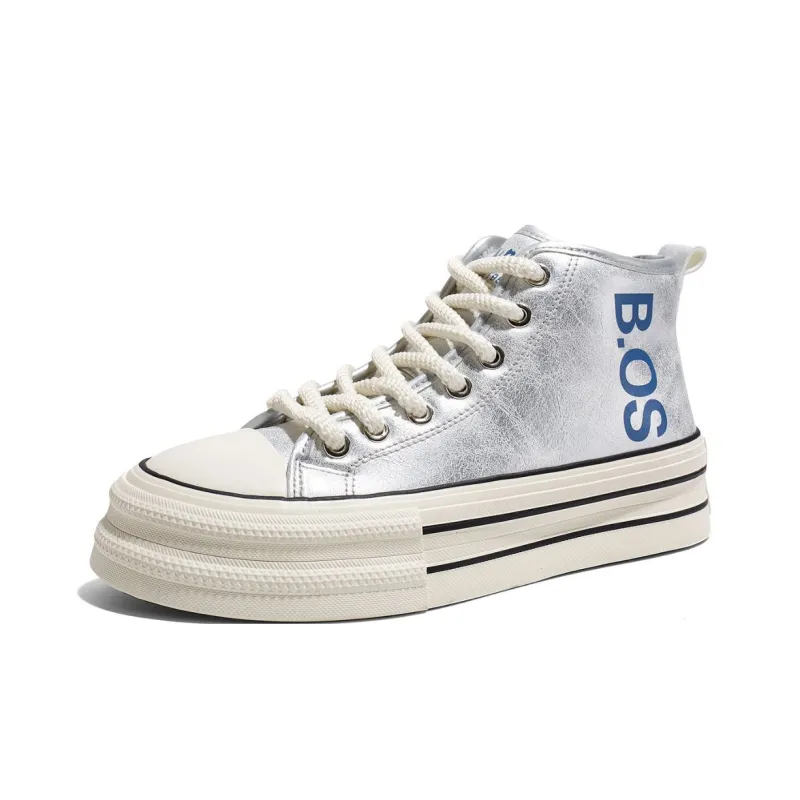 RENBEN Anti-Slip And Wear-Resistant Warm High-Top Canvas Shoes Women's-6