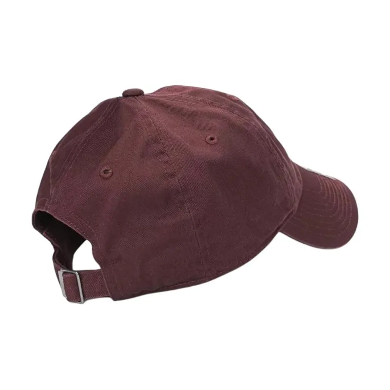 Nike Cotton Baseball Caps Unisex Bright Burgundy Wine/White-2