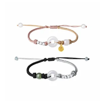 As Fury Agate Jade Bracelets Unisex