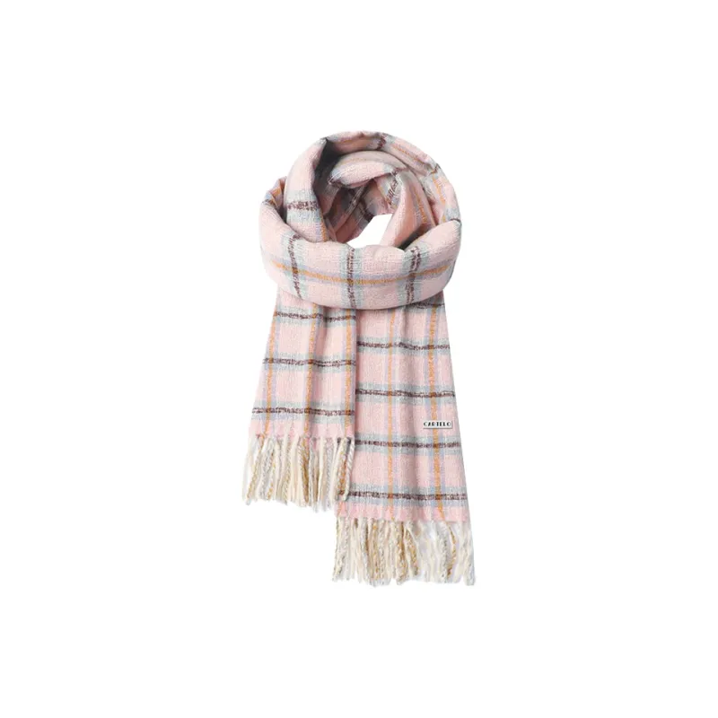 CARTELO Polyester Knit Scarves Unisex-6