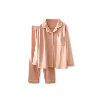 WANANNI Pajama Set Women's Orange Pink